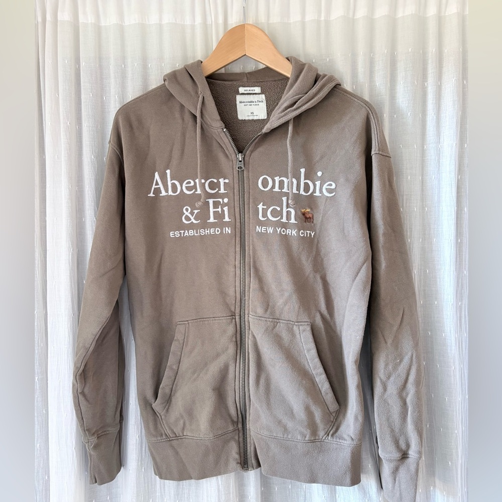 Abercrombie & Fitch Soft Brown Fleece